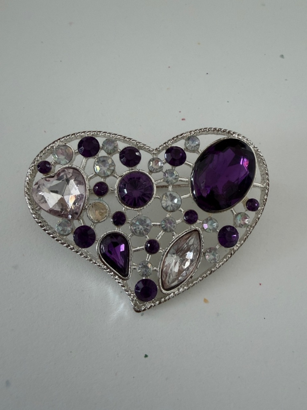 Heart Brooch